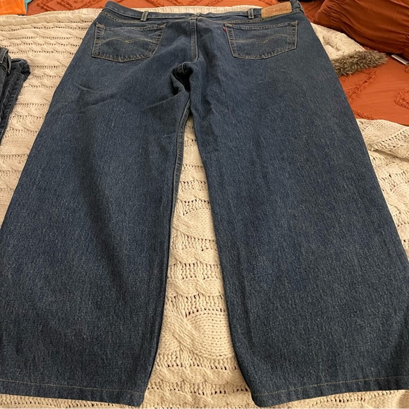Levi's Big and Tall Mens 550 Tapered Leg Relaxed Fit Jean - Picture 4 of 5